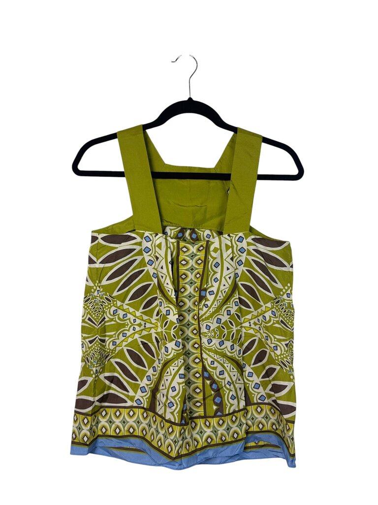 BANANA REPUBLIC SILK GEO TOP