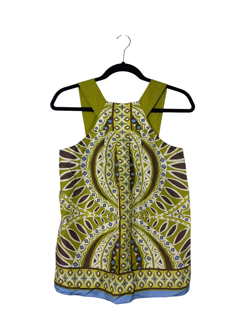 BANANA REPUBLIC SILK GEO TOP