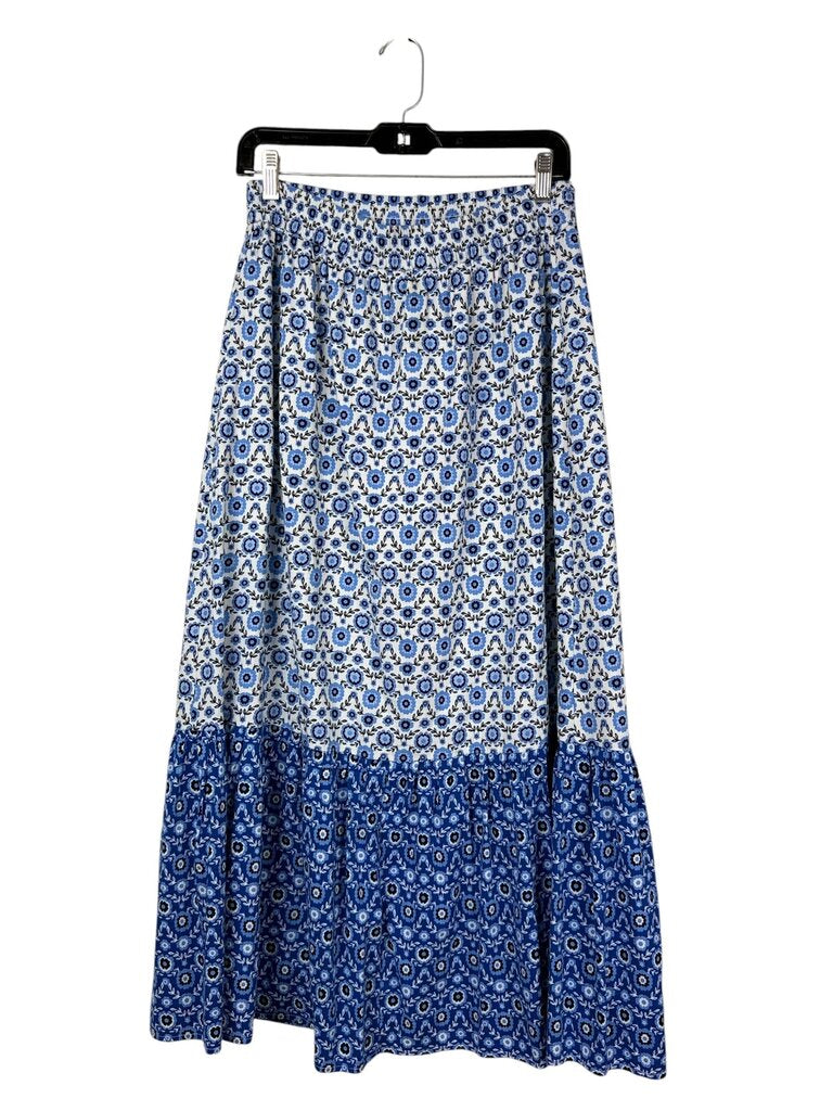LOFT MULTI FLORAL SKIRT