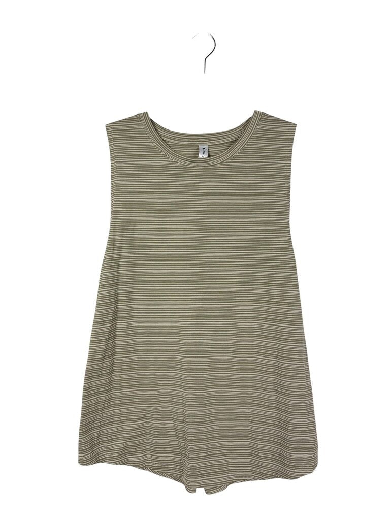 ATHLETA STRIPED ATHLETIC TANK