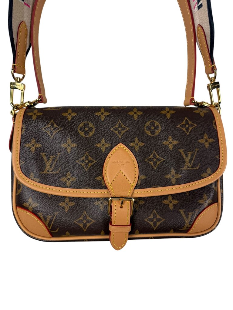 LOUIS VUITTON DIANE LOGO SATCHEL