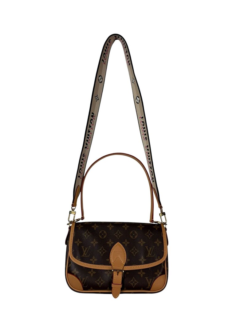 LOUIS VUITTON DIANE LOGO SATCHEL