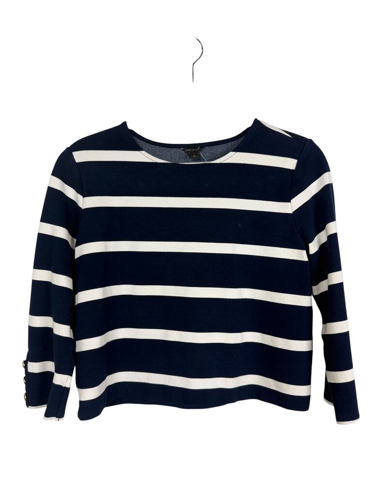 ANN TAYLOR STRIPED TOP