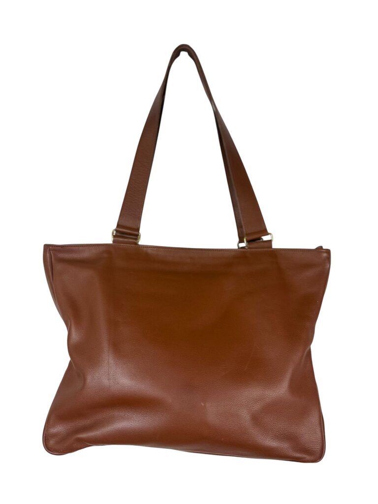 COACH LEATHER CARRYALL TOTE