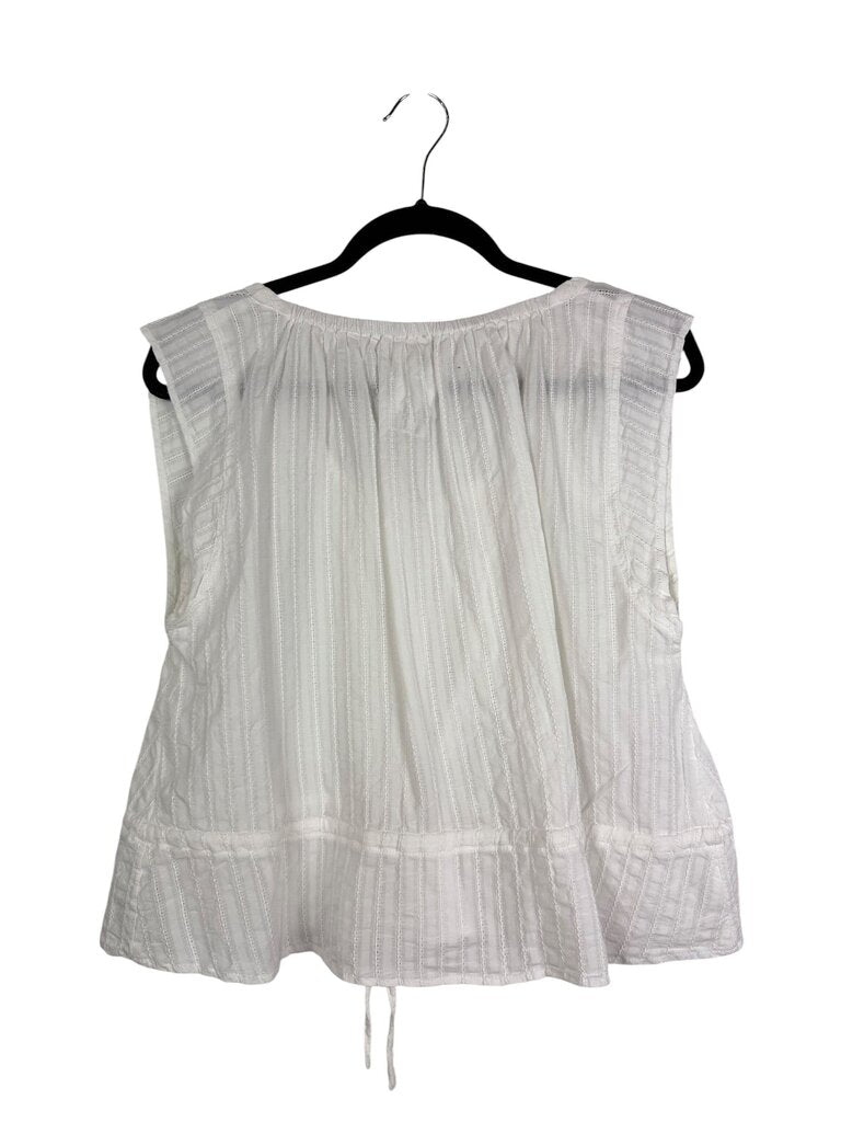 PILCRO COTTON BUTTON BLOUSE