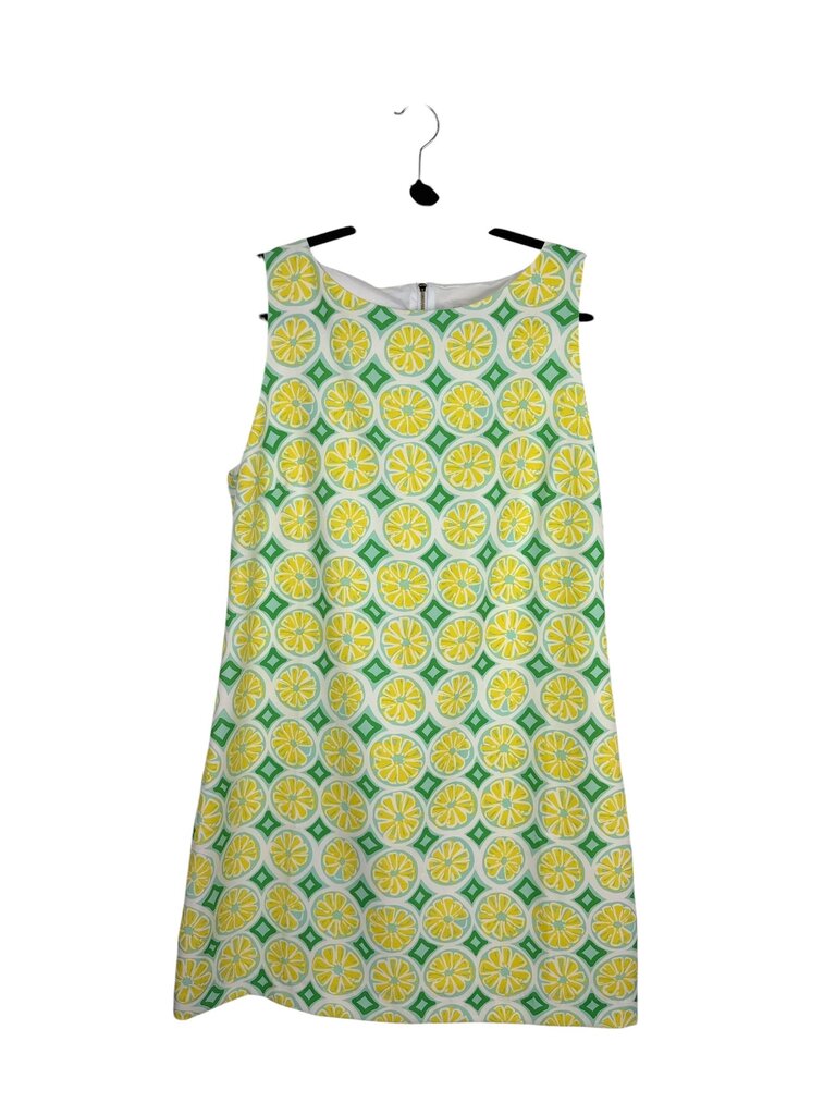 SAIL TO STABLE LEMON PRINT SHIFT DRESS