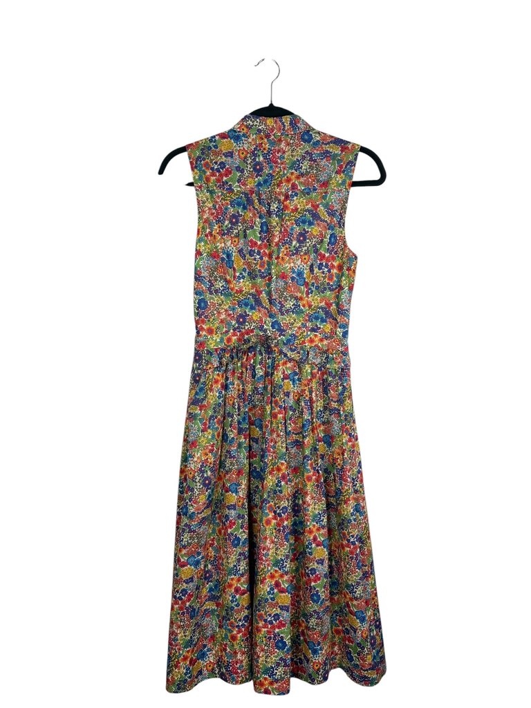 J.CREW FLORAL BUTTON SHIRT DRESS