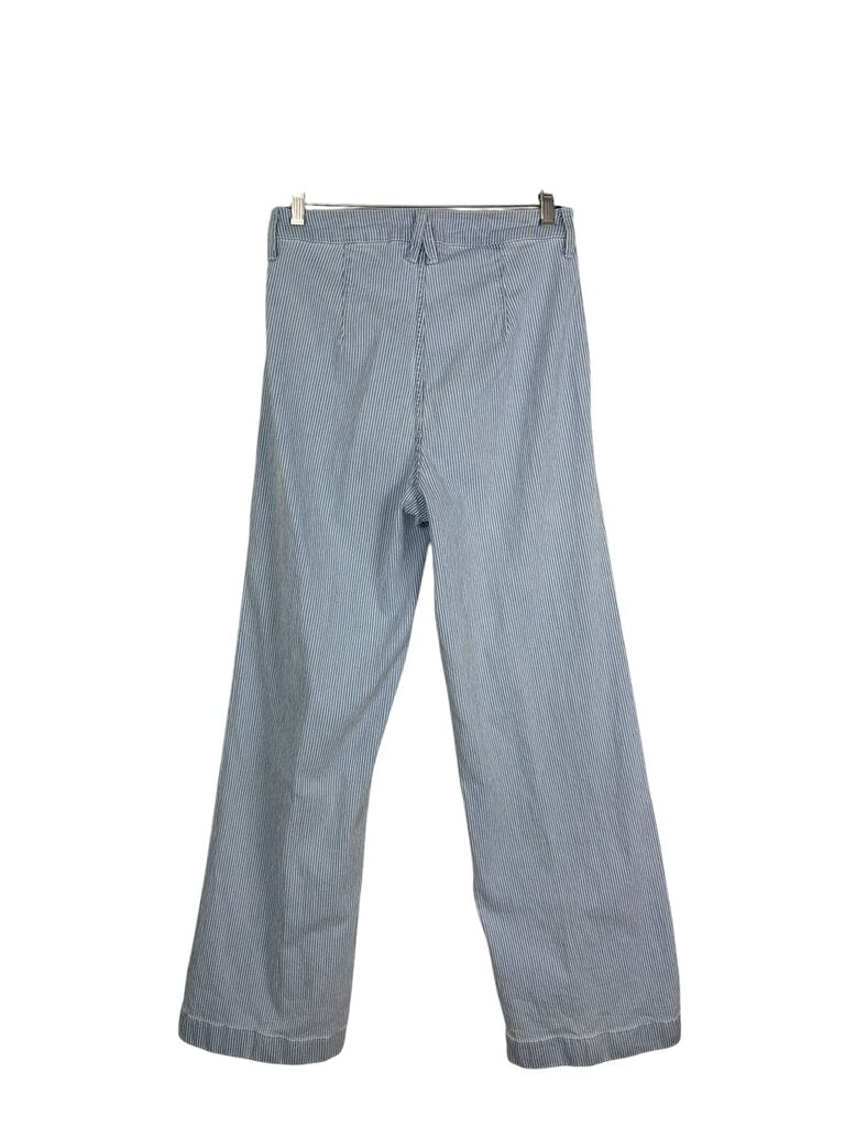 LC LAUREN CONRAD HIGH RISE PINSTRIPE JEANS