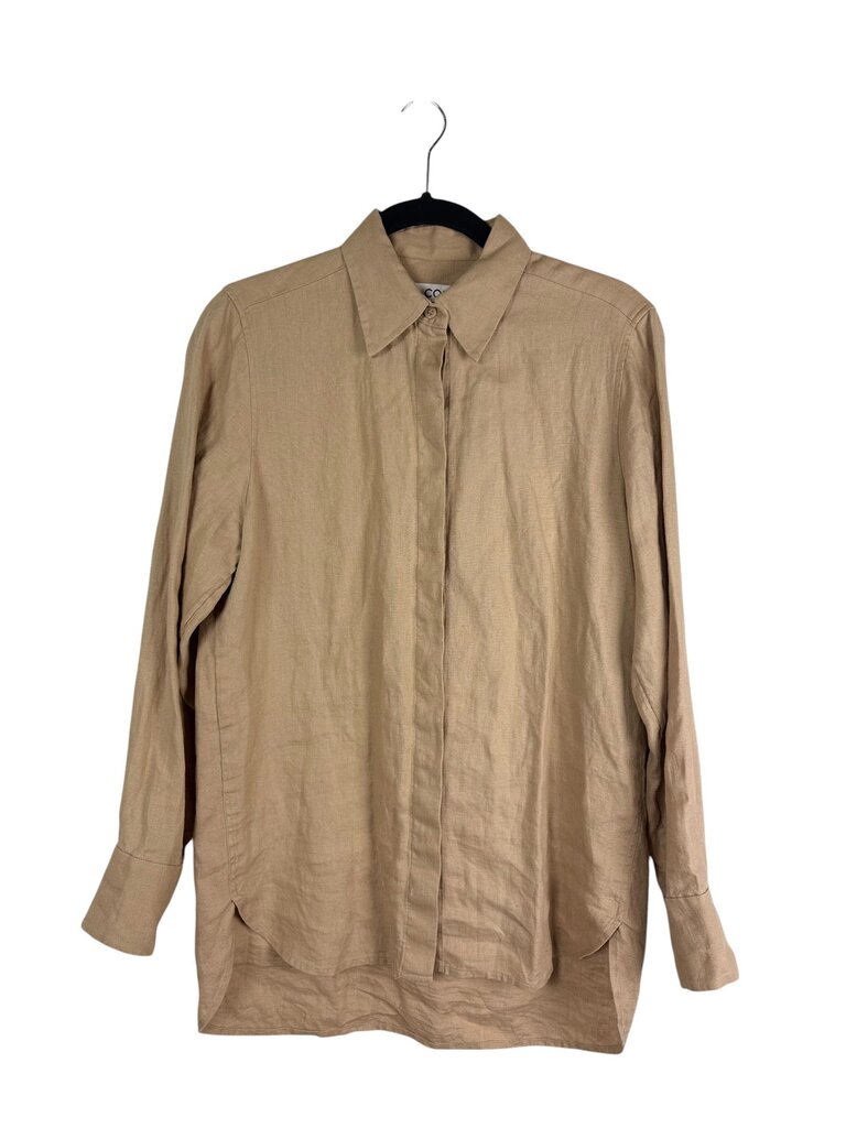 COS LINEN BUTTON DOWN