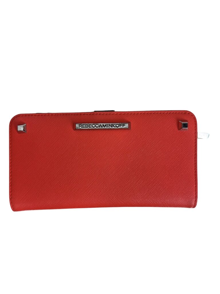 REBECCA MINKOFF SNAP LEATHER WALLET