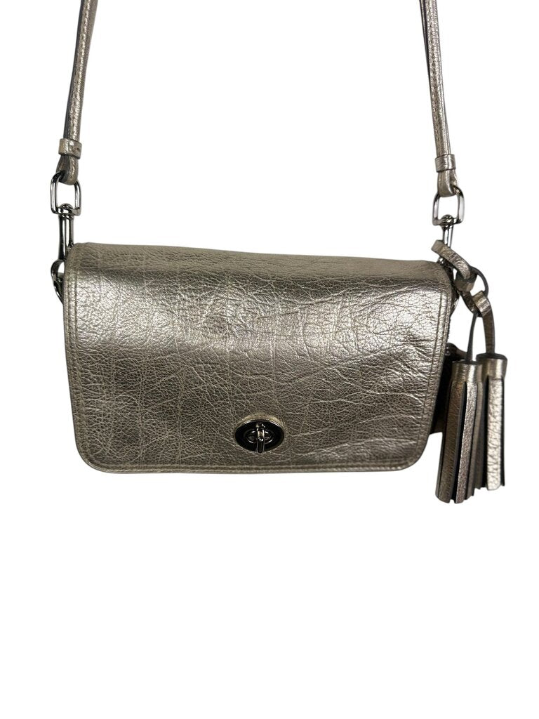 COACH 2012 LEGACY METALLIC CROSSBODY