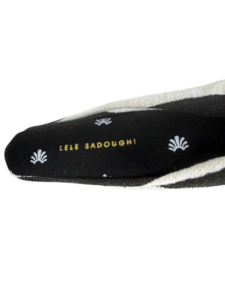 LELE SADOUGHI STRIPED KNOT HEADBAND