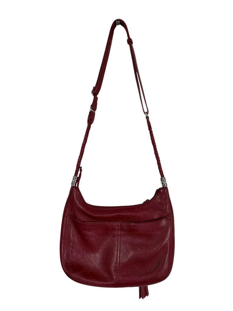 BRIGHTON PEBBLE LEATHER CROSSBODY