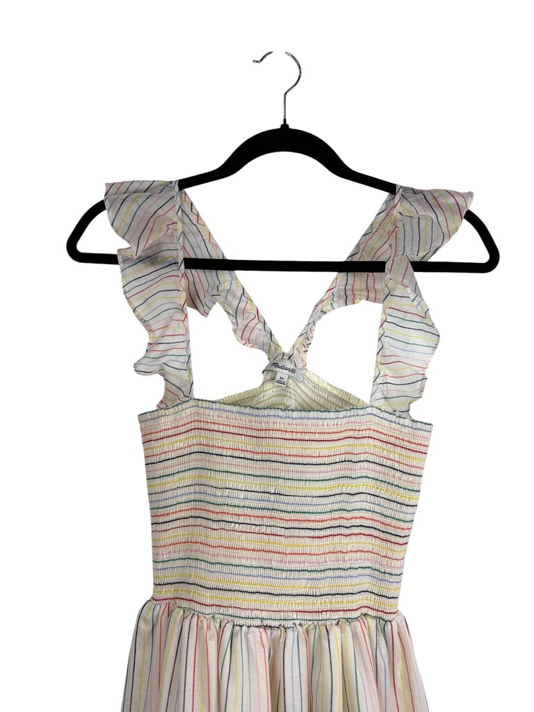 MADWELL RAINBOW STRIPED SUN DRESS