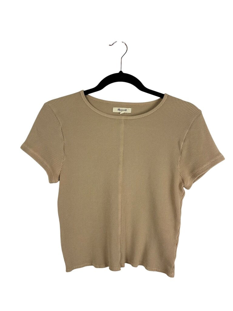 MADEWELL WAFFLE TEXTURE TEE SHIRT