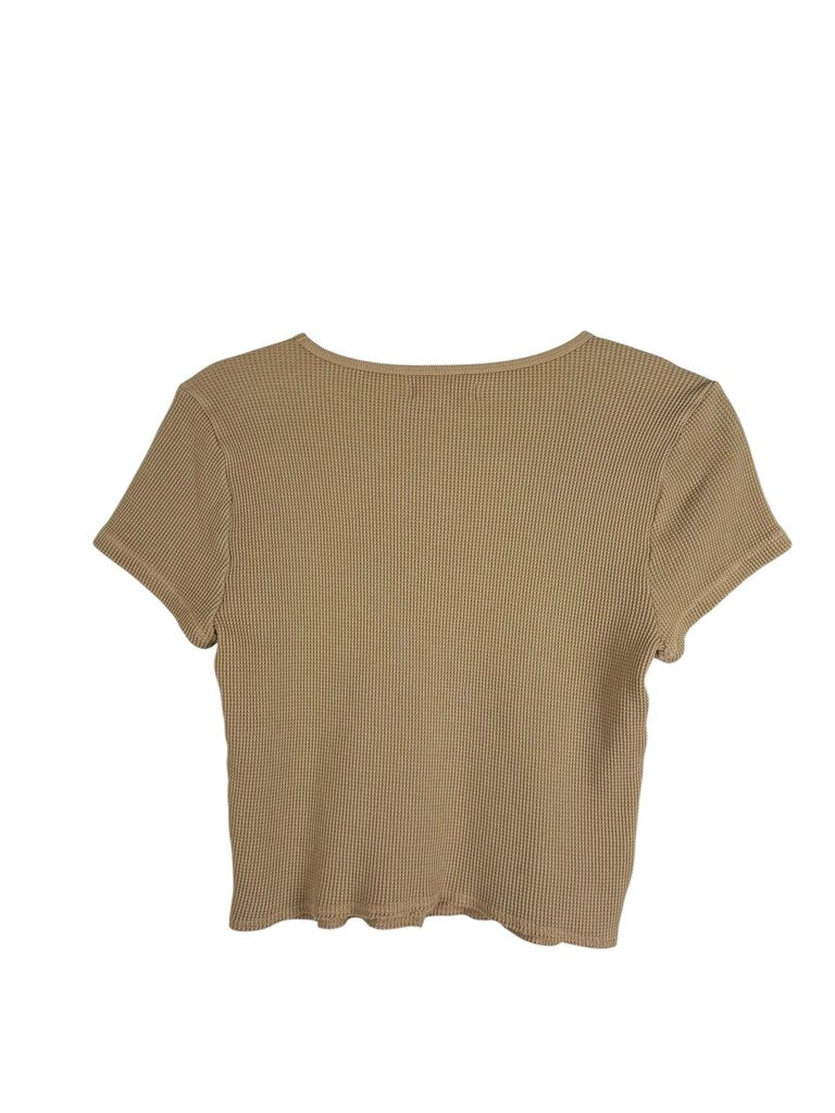 MADEWELL WAFFLE TEXTURE TEE SHIRT