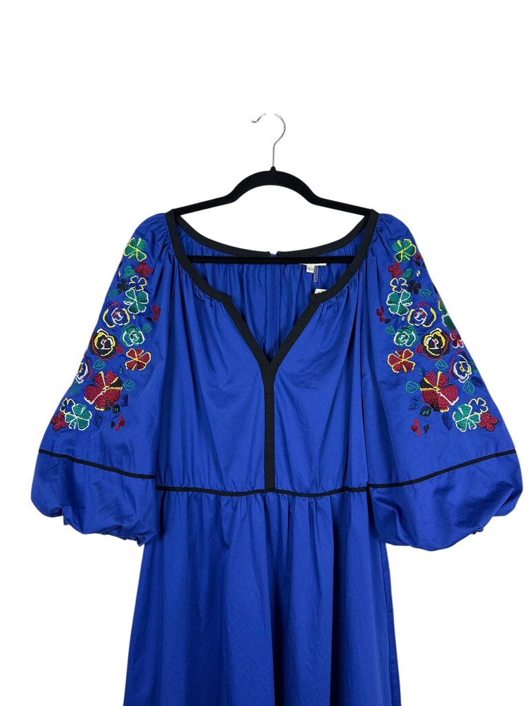 TYLER BOE EMBROIDERED MAXI DRESS