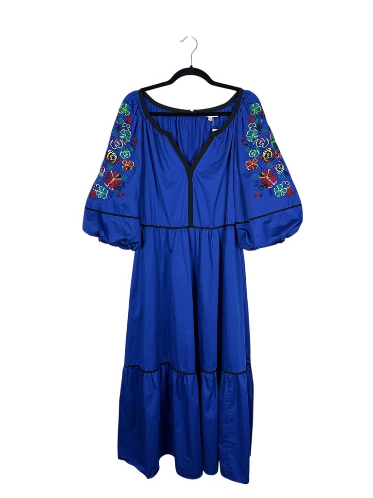 TYLER BOE EMBROIDERED MAXI DRESS