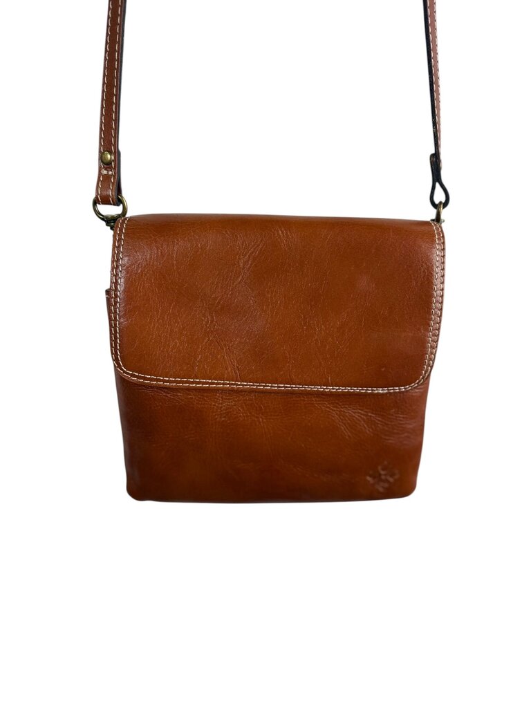 PATRICIA NASH LEATHER FLAP CROSSBODY