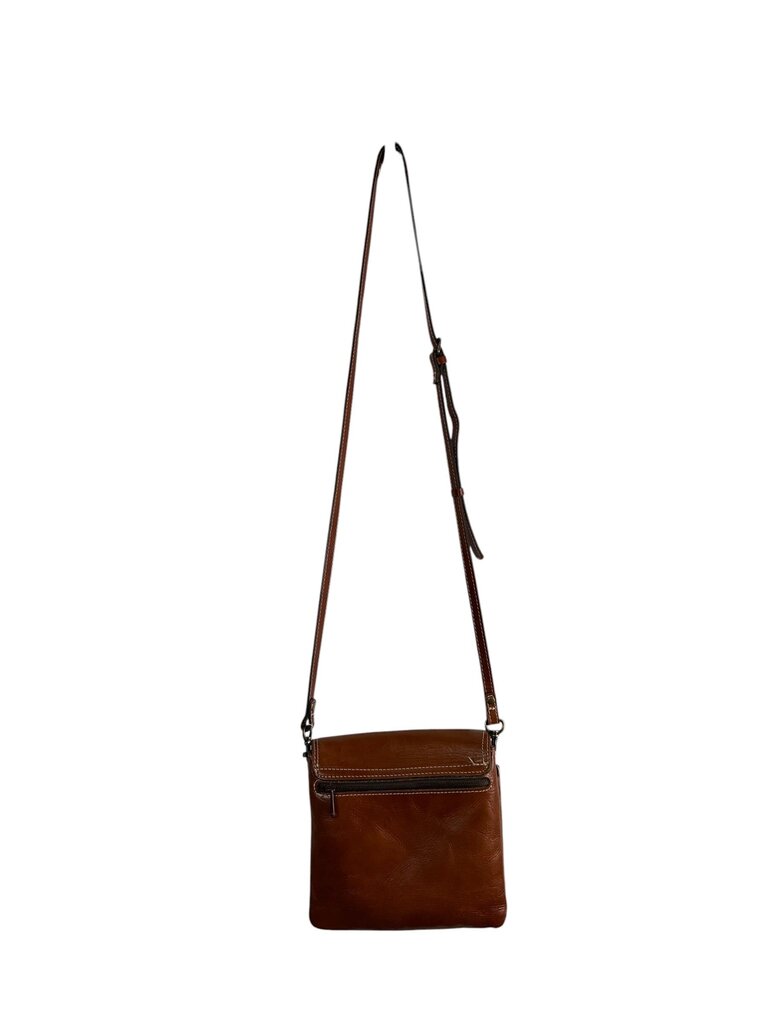 PATRICIA NASH LEATHER FLAP CROSSBODY
