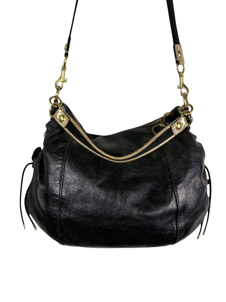 COACH LEATHER POPPY HOBO BAG