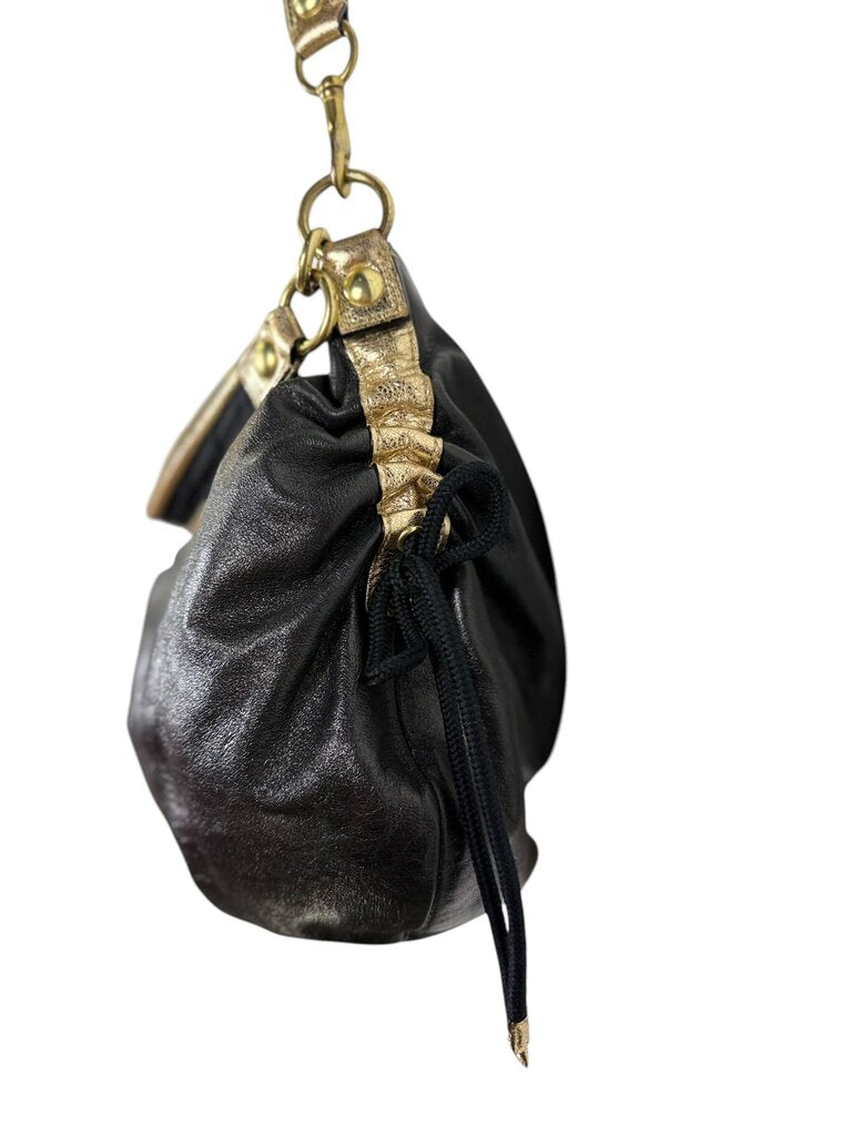 COACH LEATHER POPPY HOBO BAG