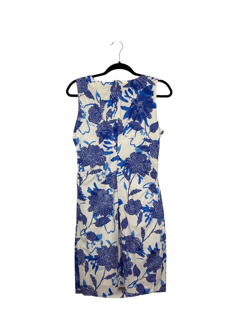 MILLY RUFFLE FLORAL SHEATH DRESS