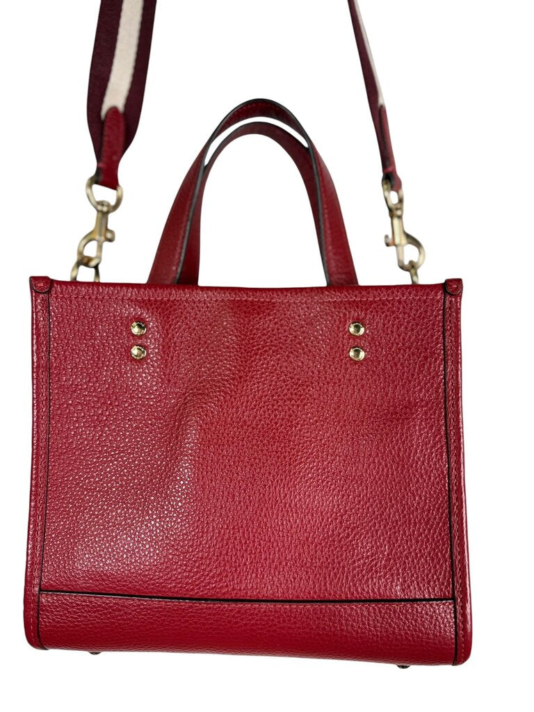 COACH PEBBLE LEATHER MINI TOTE