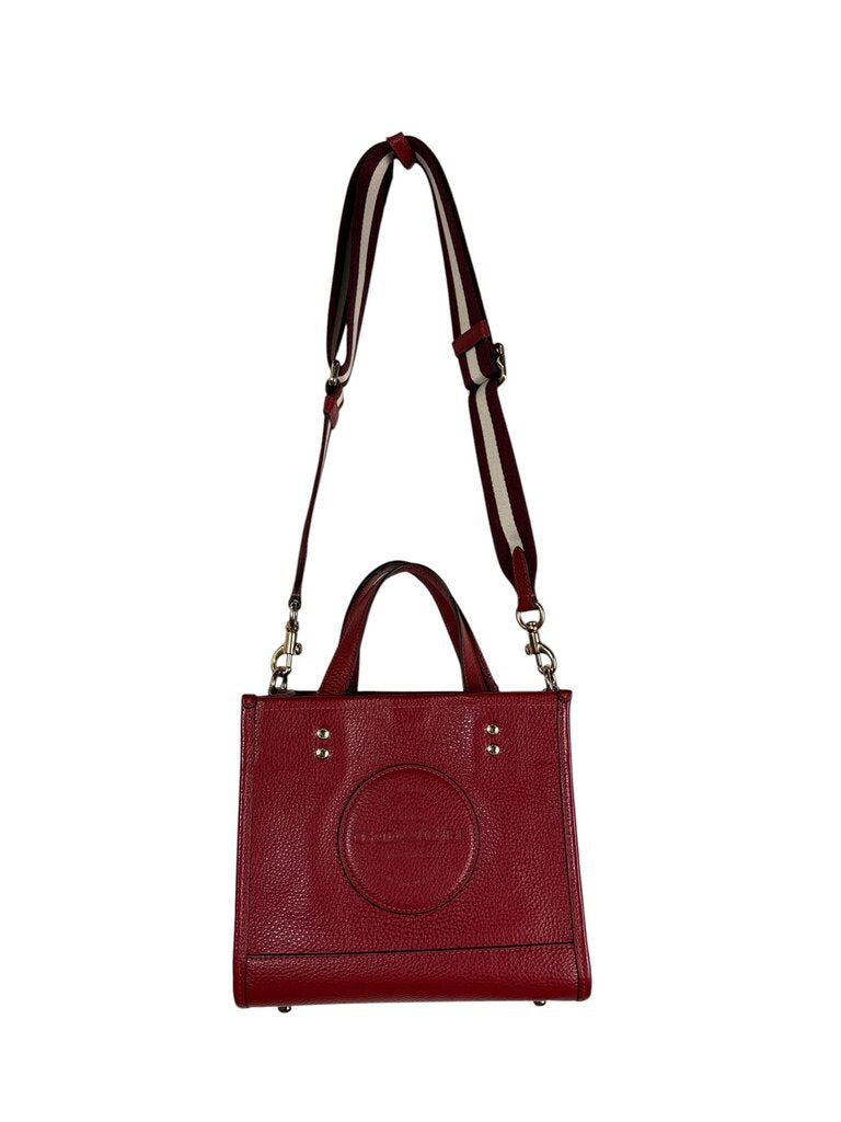 COACH PEBBLE LEATHER MINI TOTE