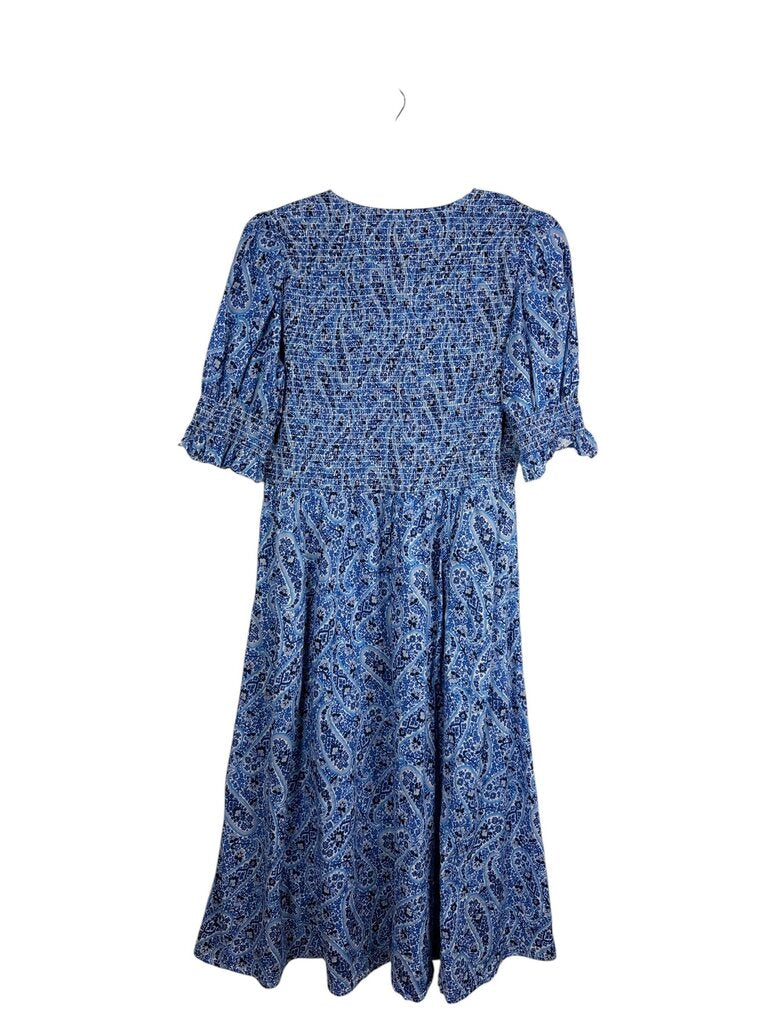 BODEN FLORAL PAISLEY MIDI DRESS