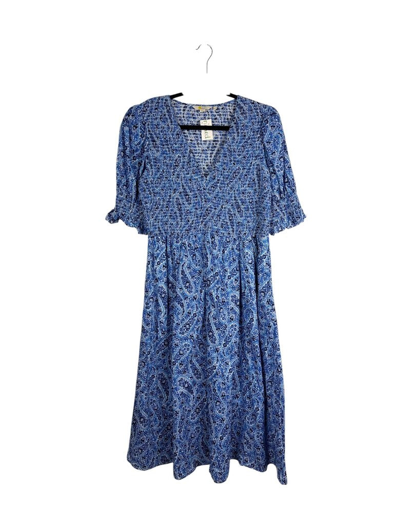 BODEN FLORAL PAISLEY MIDI DRESS