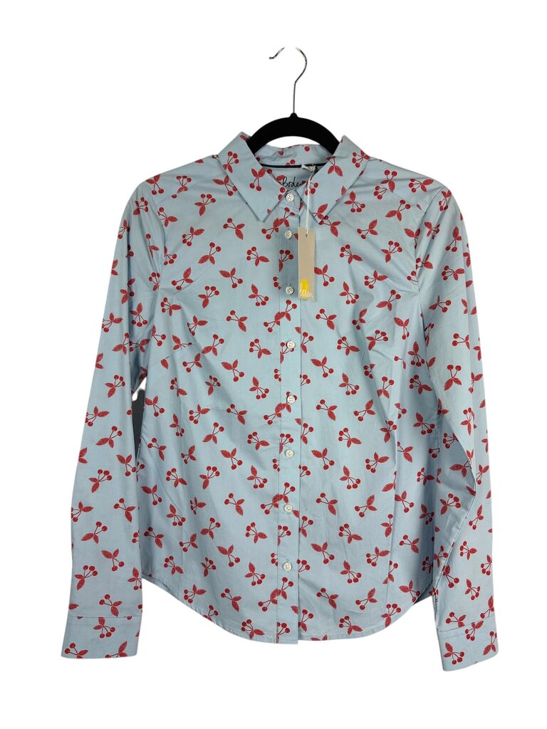 BODEN CHERRY PRINT BUTTON DOWN