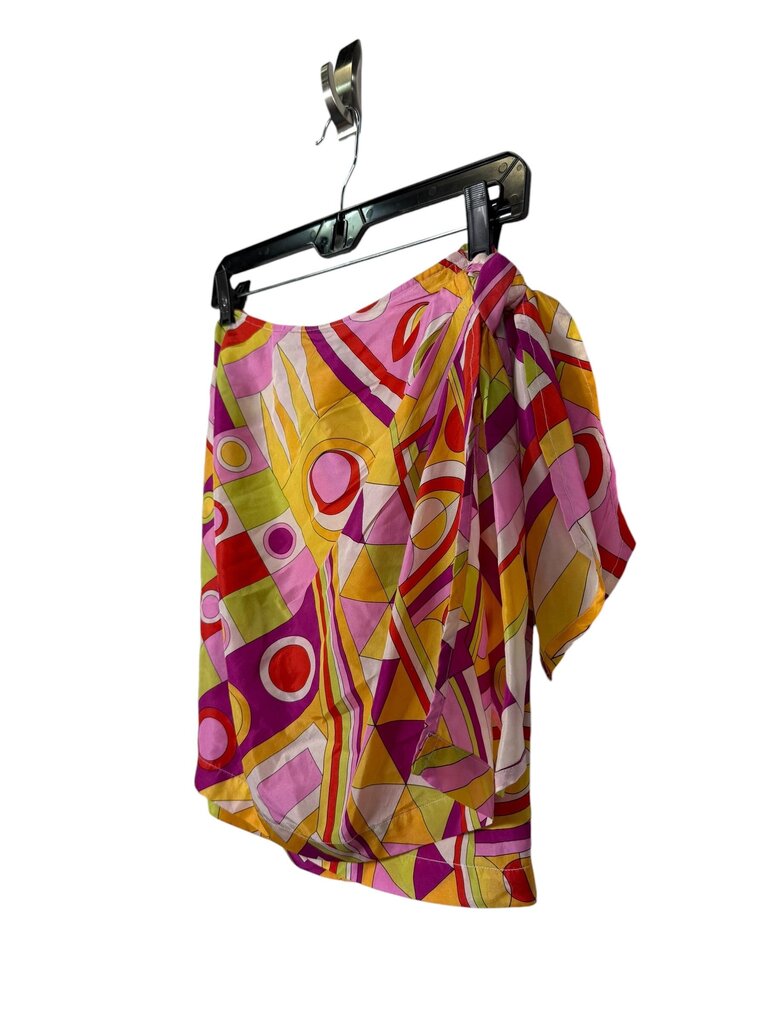 PIA RUCCI SILK WRAP MINI SKIRT