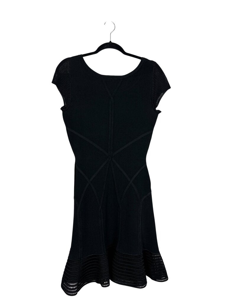 DIANE VON FURSTENBURG PIPED DRESS