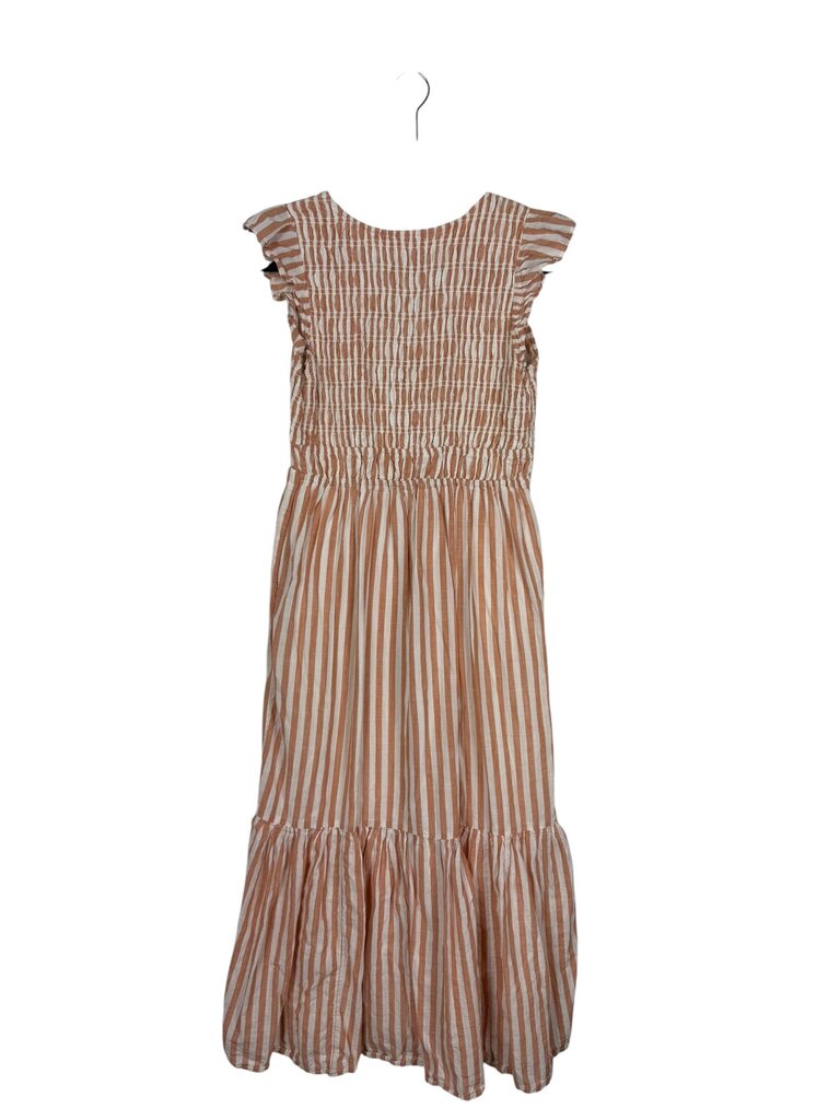 ANTHROPOLOGIE STRIPED MIDI DRESS