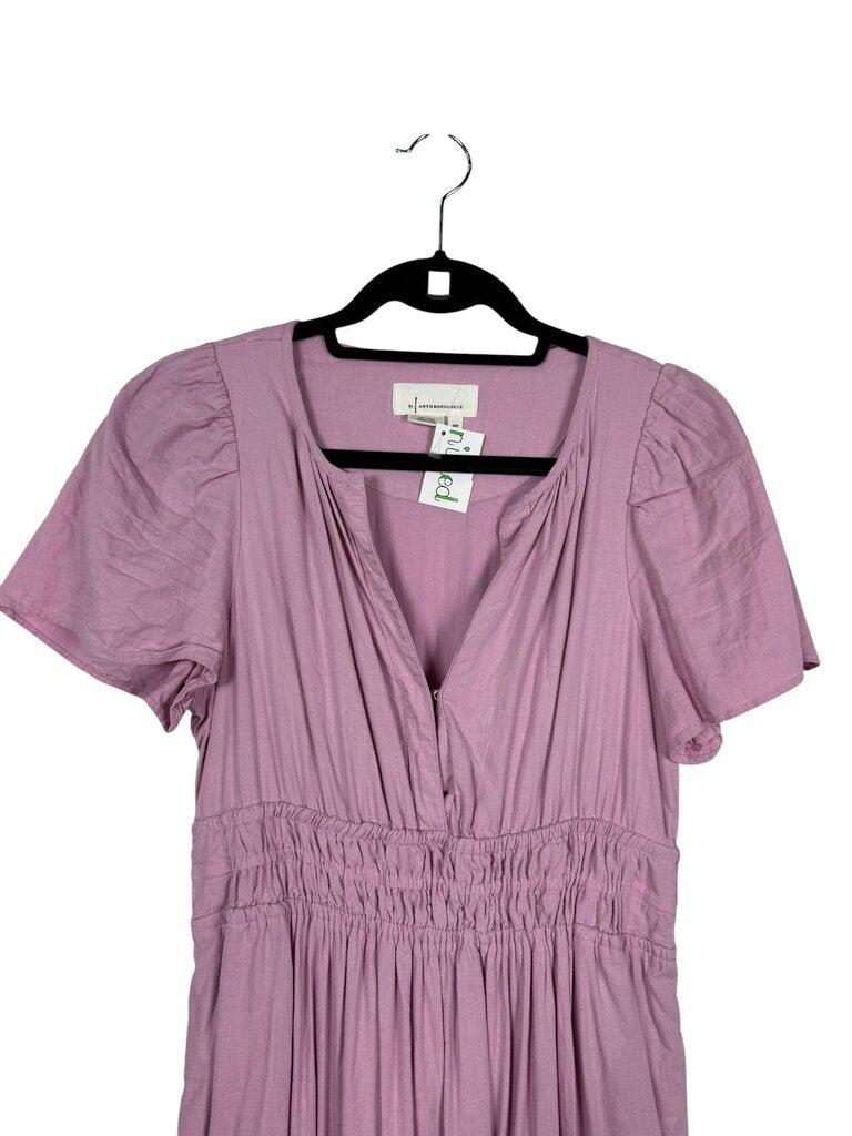 ANTHROPOLOGIE TIERED MIDI DRESS
