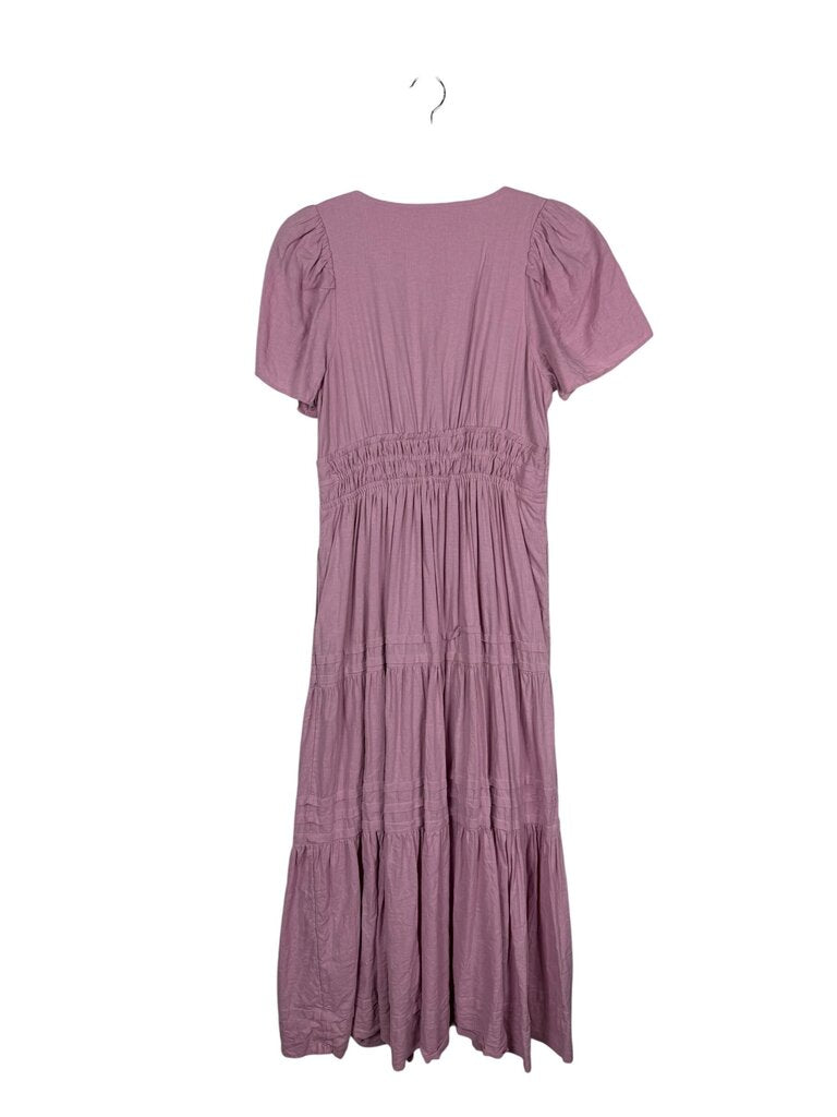 ANTHROPOLOGIE TIERED MIDI DRESS