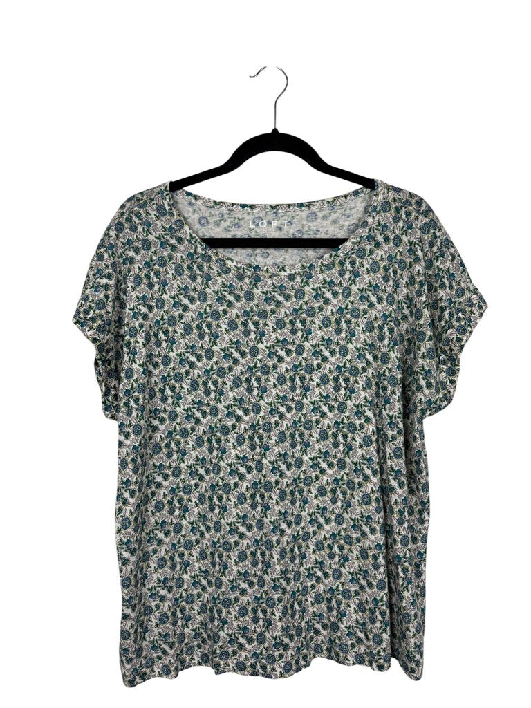 LOFT FLORAL TEE SHIRT
