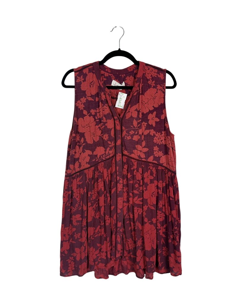 ANTHROPOLOGIE FLORAL TUNIC