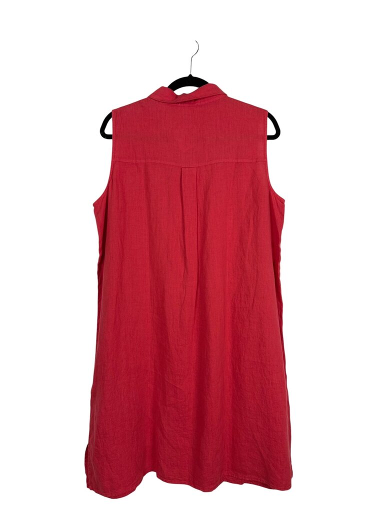 EILEEN FISHER LINEN SHIRT DRESS