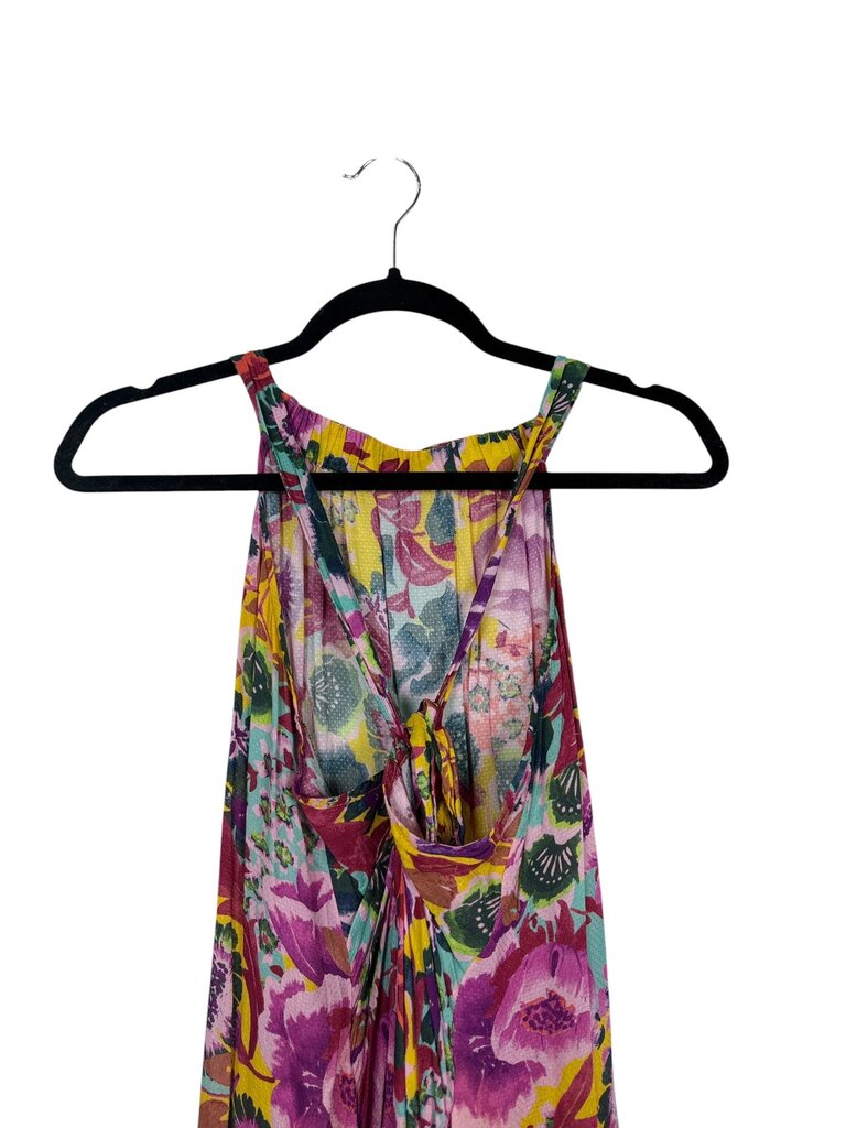ANTHROPOLOGIE FLORAL TIERED DRESS