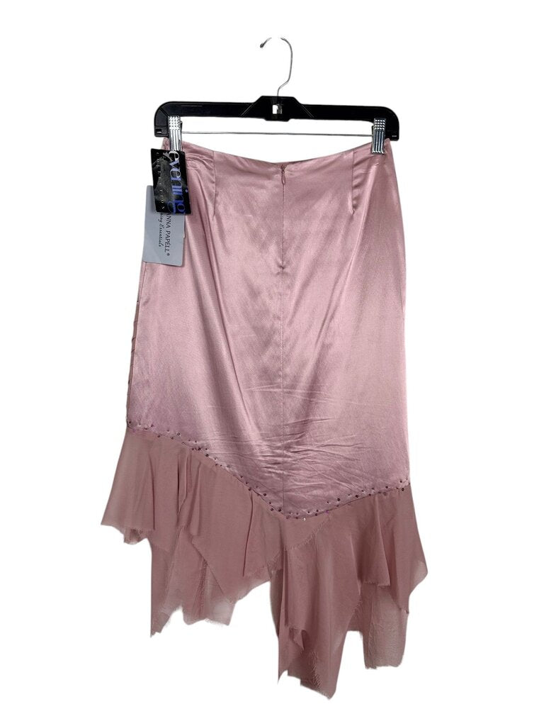 ADRIANNA PAPELL LACE & SEQUIN SKIRT