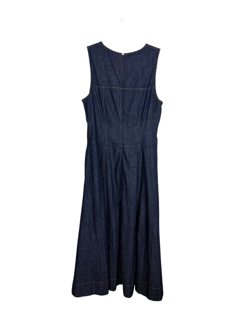 MADEWELL DENIM MIDI DRESS