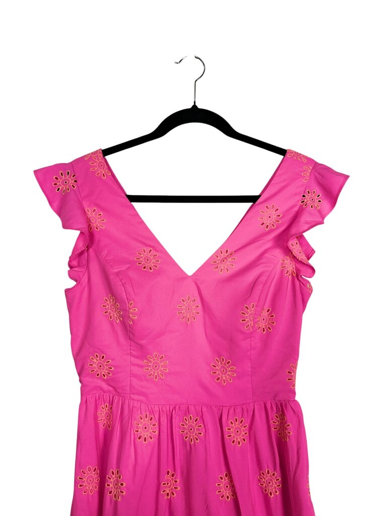 LILLY PULITZER EYELET MIDI DRESS
