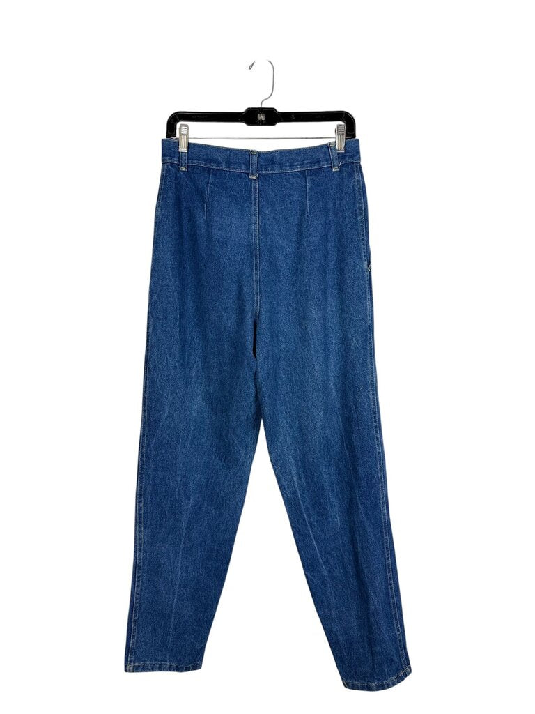 PROPS HIGH RISE PLEATED JEANS