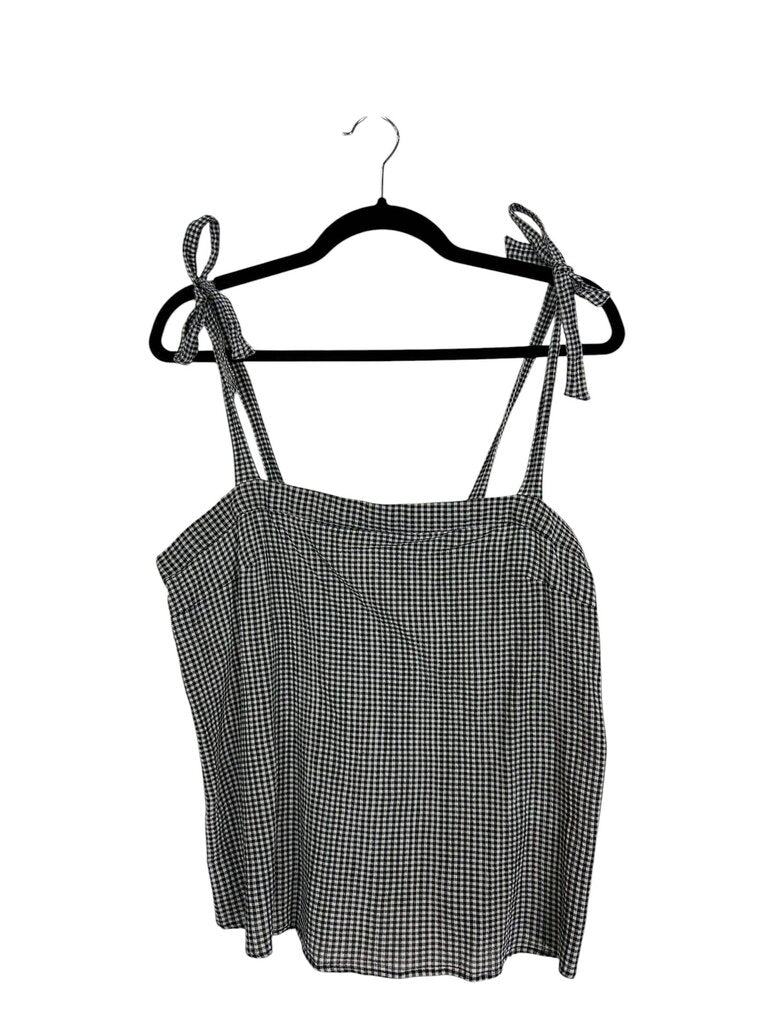 J. CREW FACTORY GINGHAM TANK