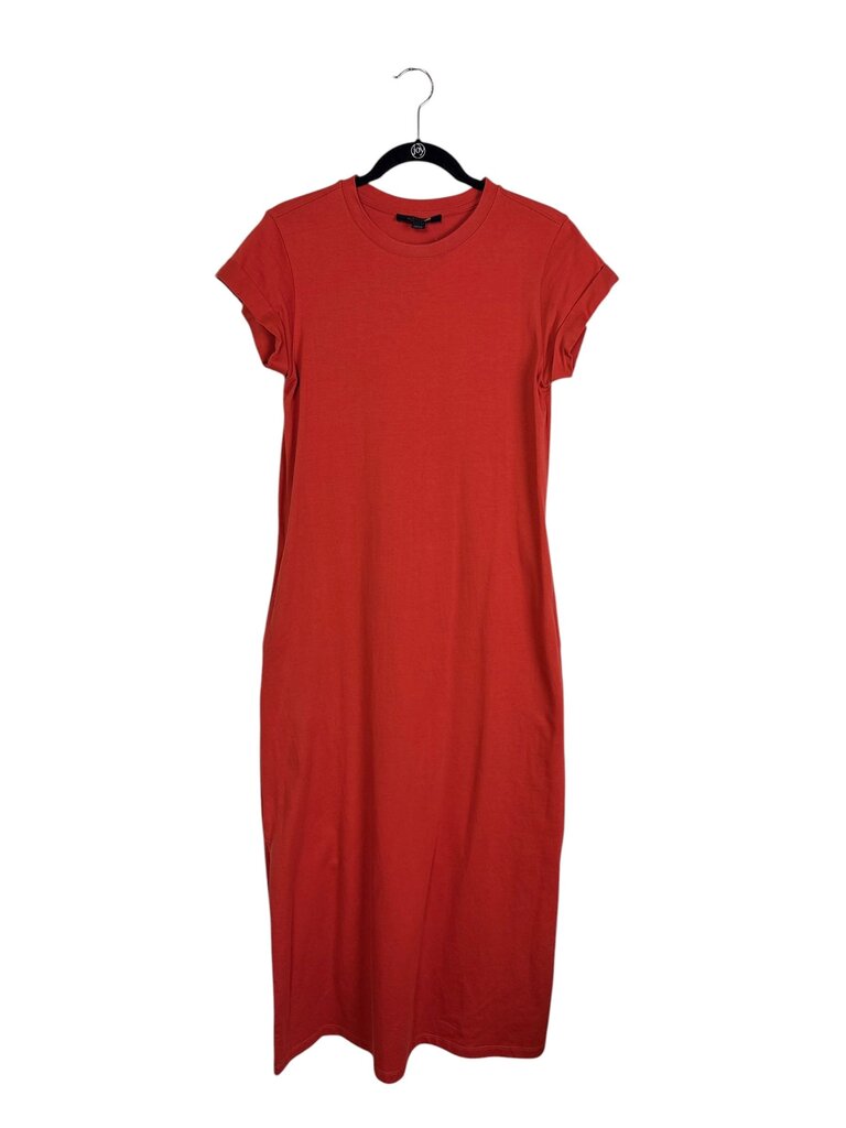 ALLSAINTS 100% COTTON MAXI DRESS