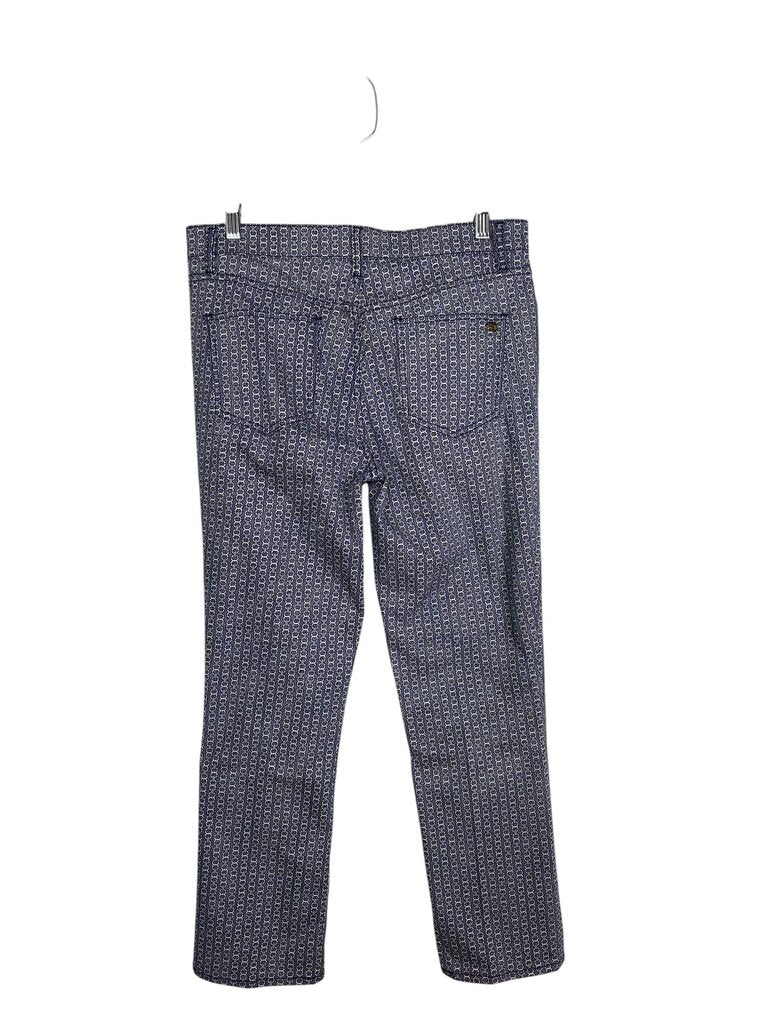 TORY BURCH CHAIN LINK PRINT JEANS