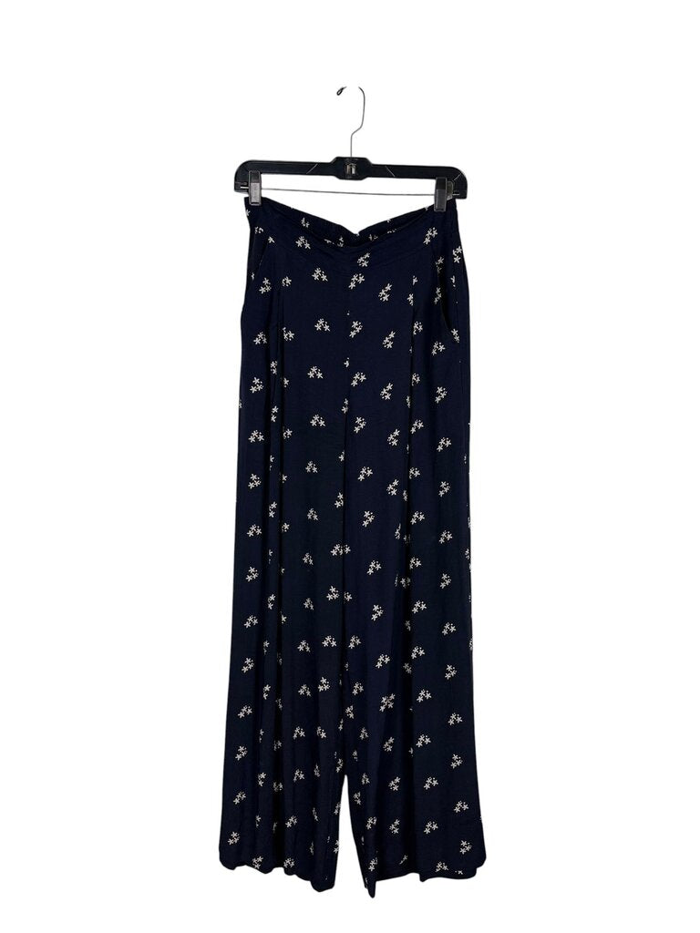 CABI FLORAL WIDE LEG PANTS