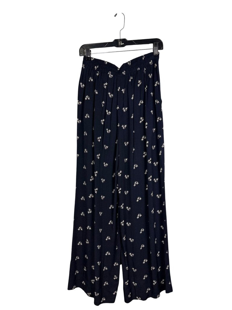 CABI FLORAL WIDE LEG PANTS